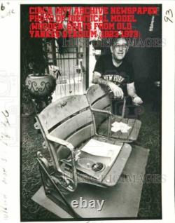 YANKEE STADIUM SEAT 14 Jeter Mattingly Judge Mantle Gehrig DiMaggio Ruth Maris