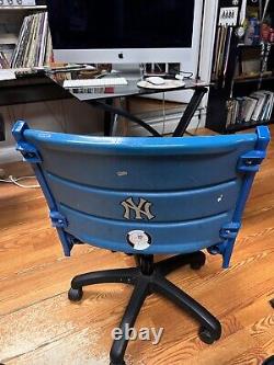 YANKEE STADIUM SEAT 1 ORIGINAL PAINT / Desk Chair Jeter, Judge, Mantle, Maris