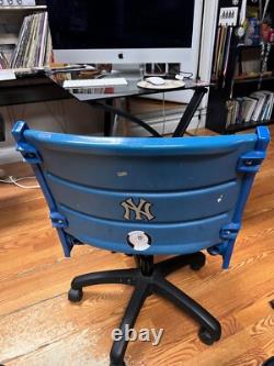 YANKEE STADIUM SEAT 1 ORIGINAL PAINT / Desk Chair Jeter, Judge, Mantle, Maris
