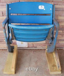 YANKEE STADIUM SEAT 5 ORIGINAL PAINT Jeter Mattingly Mantle Maris DiMaggio Judge