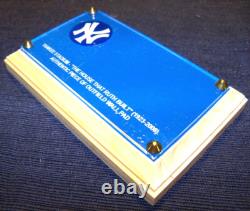 YANKEE STADIUM WALL PAD PLAQUE Ruth Mantle DiMaggio Jeter Gehrig Maris Judge YANKEE STADIUM WALL PAD PLAQUE Ruth Mantle DiMaggio Jeter Gehrig Maris Judge