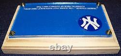 YANKEE STADIUM WALL PAD PLAQUE Ruth Mantle DiMaggio Jeter Gehrig Maris Judge