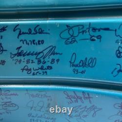 YANKEE Stadium Seatback #1 SIGNED Derek Jeter & 38 Greats Game Used Steiner COA