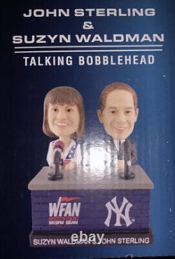 Yankee Stadium 08/19/22 John Sterling & Suzyn Waldman Talking Bobblehead