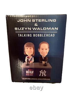 Yankee Stadium 08/19/22 John Sterling & Suzyn Waldman Talking Bobblehead