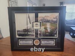 Yankee Stadium 1923-2008 Framed Picture withStadium Dirt Steiner LOA Very Rare