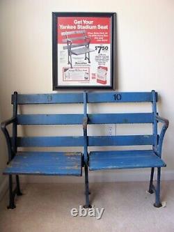 Yankee Stadium 1970's Seat Giveaway Winston Cigarette Ad Sign (Exact Reprint)