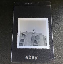 Yankee Stadium August 3 1957 Type 1 Original Photo Vintage Snapshot NYC Rare 50s