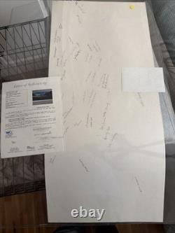 Yankee Stadium Autographed 35x16 By Numerous Players