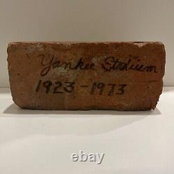 Yankee Stadium Brick 1923-1973