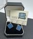 Yankee Stadium Cufflinks Authentic 1973 Seats Weathered Wood In Box With Coa