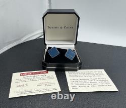 Yankee Stadium Cufflinks Authentic 1973 Seats Weathered Wood in Box with COA