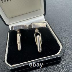 Yankee Stadium Cufflinks Authentic 1973 Seats Weathered Wood in Box with COA
