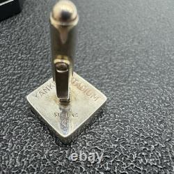 Yankee Stadium Cufflinks Authentic 1973 Seats Weathered Wood in Box with COA