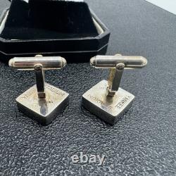 Yankee Stadium Cufflinks Authentic 1973 Seats Weathered Wood in Box with COA