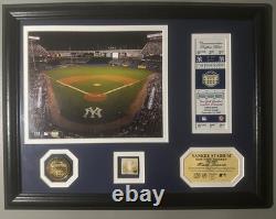 Yankee Stadium Final Season 1923 -2008 Highland Mint Framed Authentic MLB Yankee