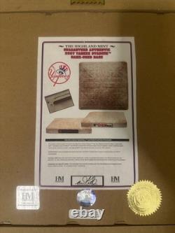 Yankee Stadium Final Season 1923 -2008 Highland Mint Framed Authentic MLB Yankee