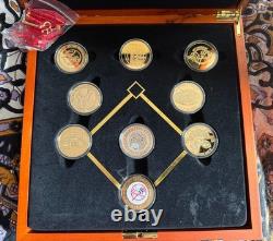 Yankee Stadium Final Season Commemorative Coin Set 2008 Rare Yankees Jeter