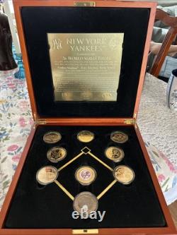 Yankee Stadium Final Season Commemorative Coin Set 2008 Rare Yankees Jeter Ruth