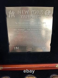 Yankee Stadium Final Season Commemorative Coin Set 2008 Rare Yankees Jeter Ruth