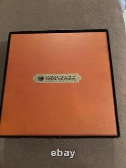 Yankee Stadium Final Season Commemorative Coin Set Numbered Edition #0370
