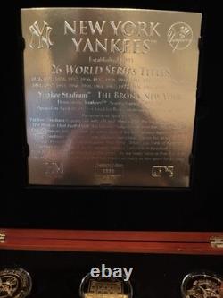 Yankee Stadium Final Season Commemorative Coin Set Numbered Edition #0370