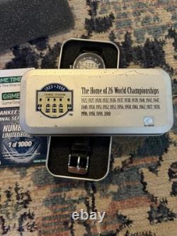 Yankee Stadium Final Season Commemorative LE Wristwatch Black Game Time 2008