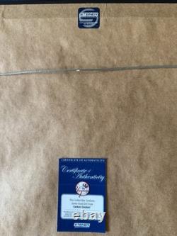 Yankee Stadium Game Used Dirt & Man Cave Sign