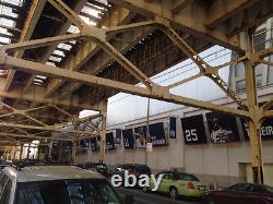 Yankee Stadium Game Used River Av Mariano Rivera Vinyl Banner Display Panel Sign