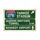 Yankee Stadium Highway Metal Sign I 278 New York Yankees Nyc Queens Baseball Mlb