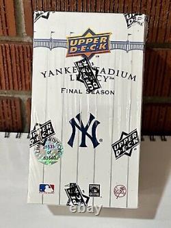 Yankee Stadium Legacy Final Season 100 Card Baseball Set NewithSealed- Rare