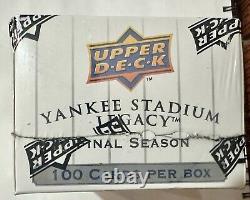 Yankee Stadium Legacy Final Season 100 Card Baseball Set NewithSealed- Rare