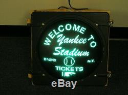 Yankee Stadium New York Yankees Traffic Light Stadium Sign