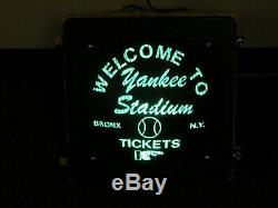 Yankee Stadium New York Yankees Traffic Light Stadium Sign