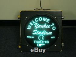 Yankee Stadium New York Yankees Traffic Light Stadium Sign