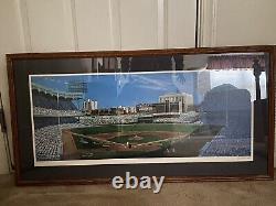 Yankee Stadium Panorama Lithograph 1991 Print #323/600 Signed by Andy Jurinko