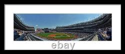 Yankee Stadium Panoramic Framed & Matted 20 x 4 print