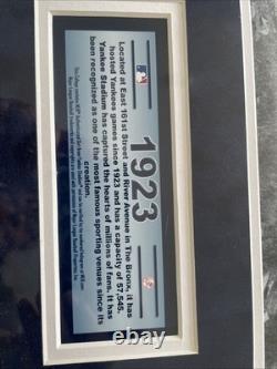 Yankee Stadium Plaque