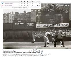 Yankee Stadium Scoreboard Vintage 1950's New York Yankees Larsen Mickey Mantle