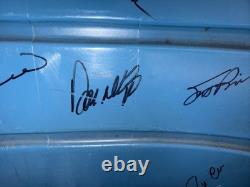 Yankee Stadium SeatBack Signed Mattingly, Torre, Reggie, Goose, Cano & Brosius