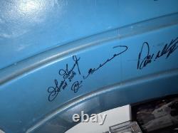 Yankee Stadium SeatBack Signed Mattingly, Torre, Reggie, Goose, Cano & Brosius