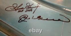 Yankee Stadium Seat Back Signed Mattingly Reggie Torre Goose Cano Brosius JSA