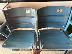 Yankee Stadium Seats old Yankee Stadium 1975-2008 Unrestored with Steiner COA