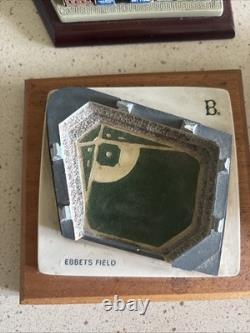 Yankee Stadium + Shea Stadium + Ebbets Field Danbury Mint Replicas Free Shipping