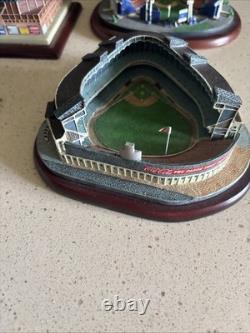 Yankee Stadium + Shea Stadium + Ebbets Field Danbury Mint Replicas Free Shipping