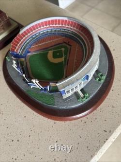 Yankee Stadium + Shea Stadium + Ebbets Field Danbury Mint Replicas Free Shipping