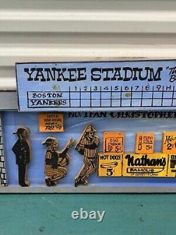 Yankee Stadium The Bronx Bombers Handmade Wooden Piece From 1994 GO YANKEES