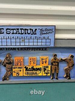 Yankee Stadium The Bronx Bombers Handmade Wooden Piece From 1994 GO YANKEES