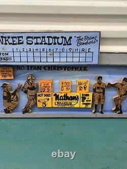 Yankee Stadium The Bronx Bombers Handmade Wooden Piece From 1994 GO YANKEES