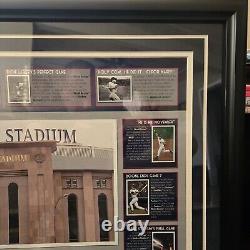 Yankee Stadium The Tradition Continues. 2009 Framed with authentic dirt